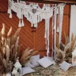 Macrame backdrop modern - Afbeelding 2