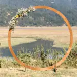 Backdrop Rond hout - Afbeelding 2