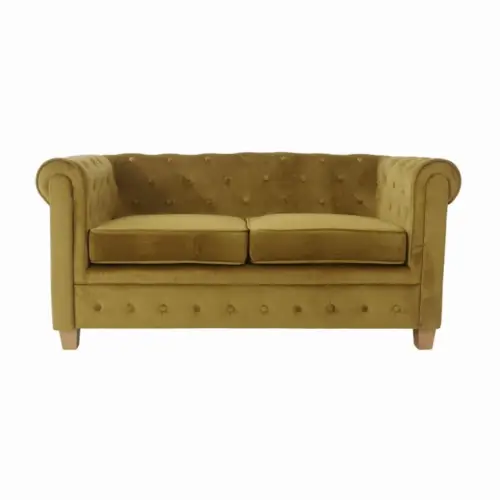 Chesterfield Bank Malibu Mosterdgeel