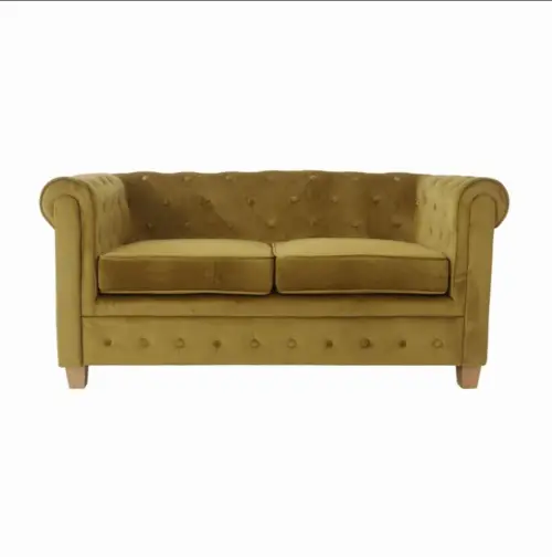 Chesterfield Bank Malibu Mosterdgeel