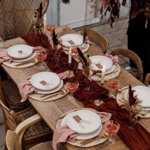 Servies huren voor bruiloft