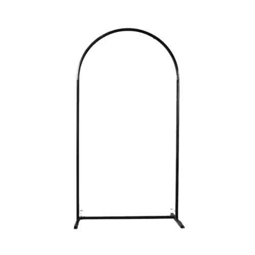Frame Welkomstbord Halfrond zwart