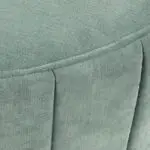 Hocker fluweel mint - Afbeelding 2