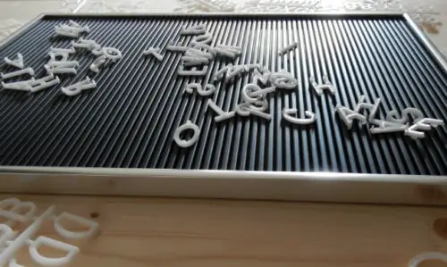 Letterbord - Afbeelding 3