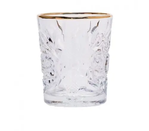Libbey Hobstar whiskeyglas goud - Afbeelding 4