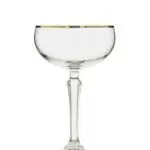 Champagne coupe retro gold - Afbeelding 3