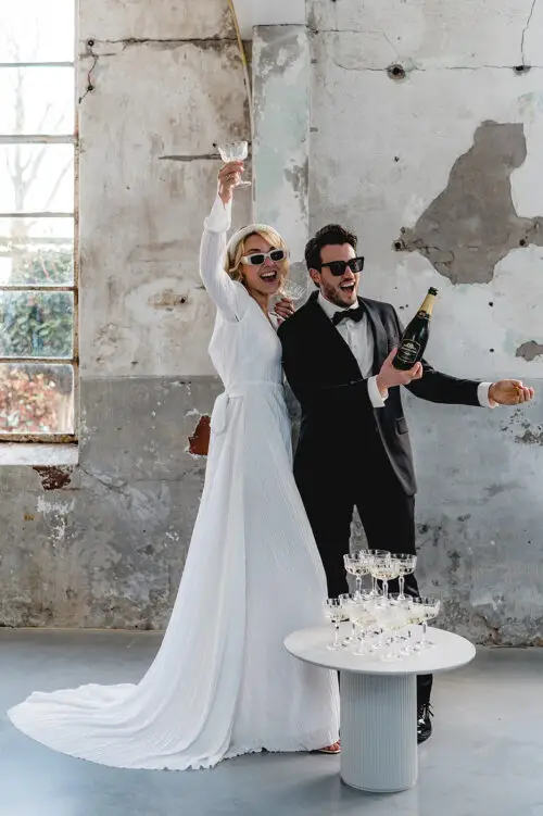 Champagneglas Gatsby - Afbeelding 3