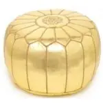 Marokkaanse poef goud