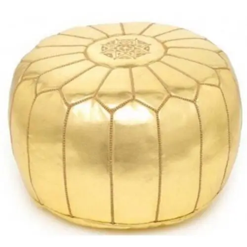 Marokkaanse poef goud