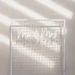 Neon sign Mr & Mrs - Afbeelding 3