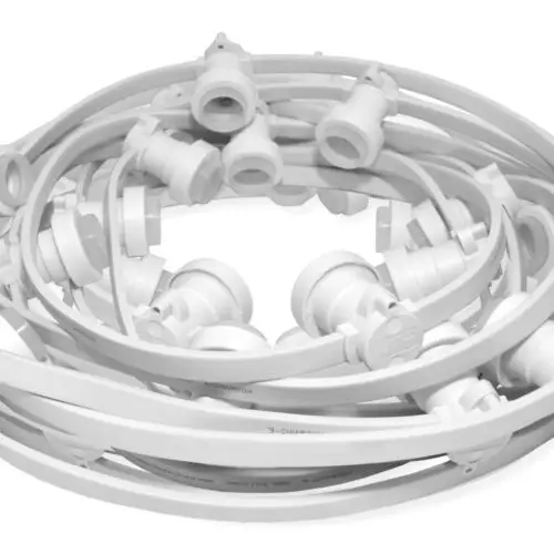Partylights 25m wit