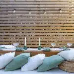 Picknicktafel laag Acacia - Afbeelding 3