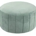 Hocker fluweel mint