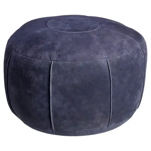 Poef donkerblauw