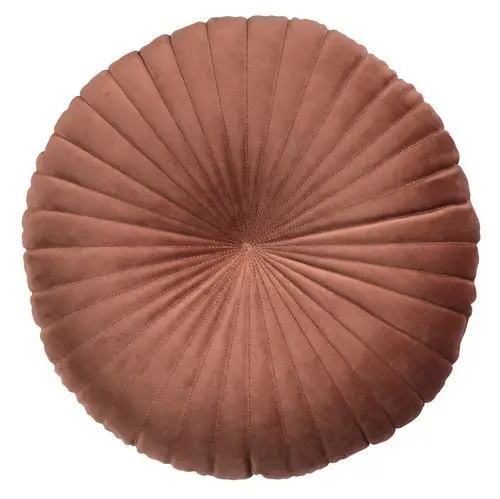 Rond Kussen Velvet Earth