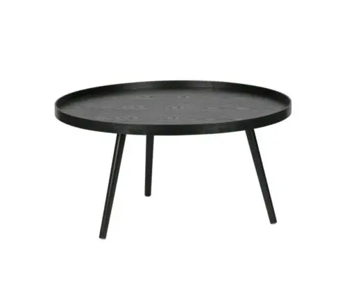 Salontafel Mesa zwart 78cm