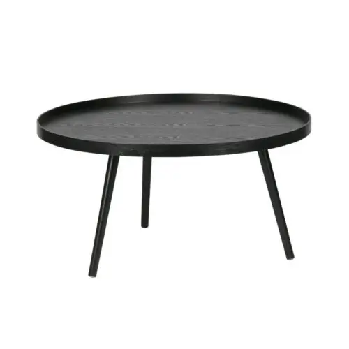 Salontafel Mesa zwart 78cm
