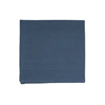 Servet denim blauw