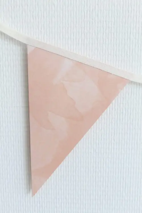Slinger watercolour licht koraal - Afbeelding 2