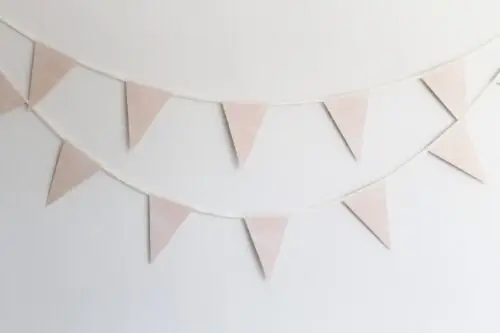Slinger pastel roze