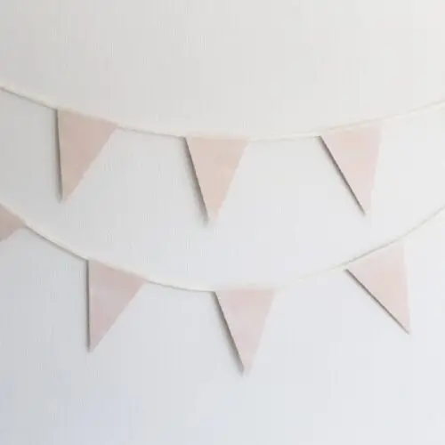 Slinger pastel roze