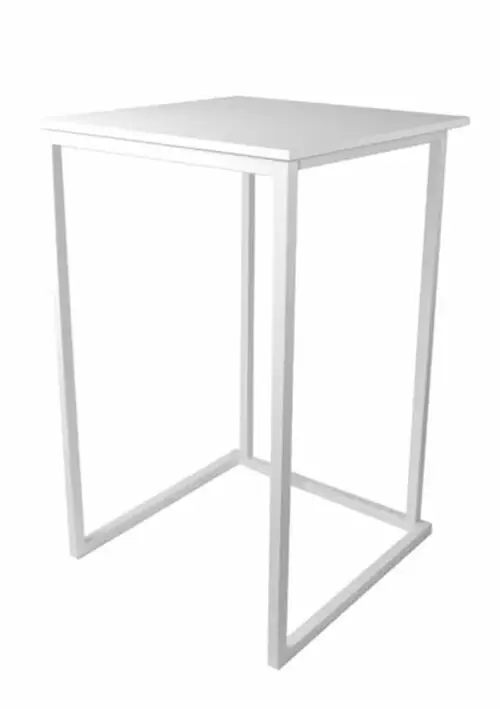 Statafel Cube wit - Afbeelding 2