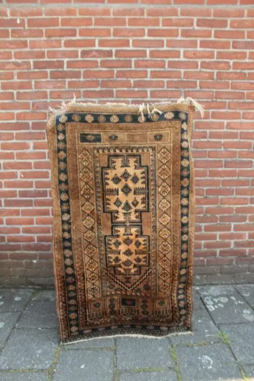 Tapijt Perzisch groen/bruin - Afbeelding 2