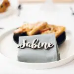 Dinerbord wit met opstaande rand  27,5 cm