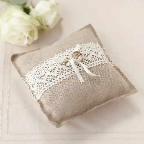 Ringkussen vintage jute