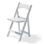 Witte klapstoelen huren