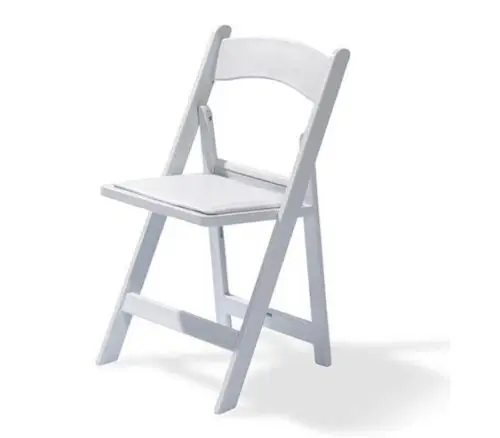 Witte klapstoelen huren