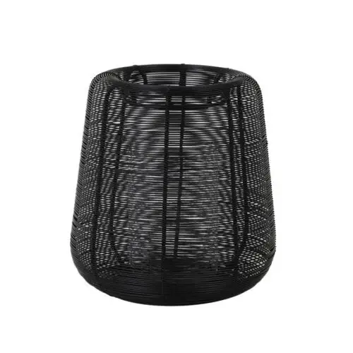 Windlicht Alexia zwart 29cm