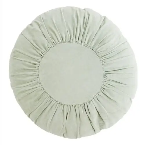 Kussen plum lichtgroen