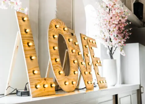 Lichtletters XL I DO