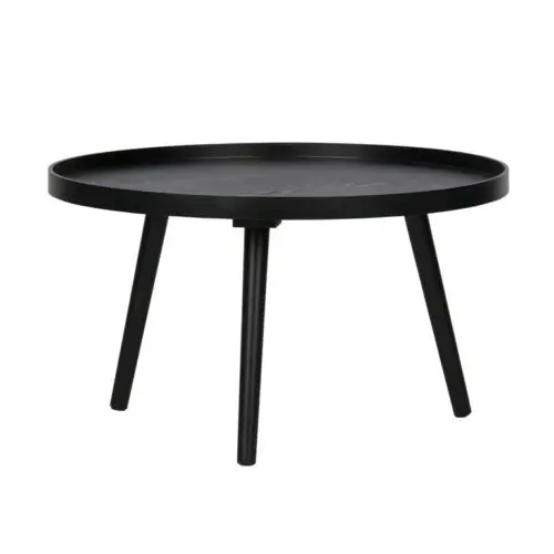 Salontafel Mesa zwart 60cm