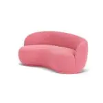 Bank Curvy Roze - Afbeelding 5