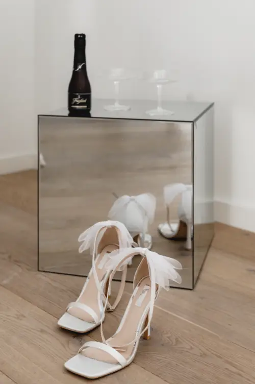 Bijzettafel Spiegel Nanda