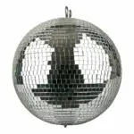 Discobal zilver 30 cm