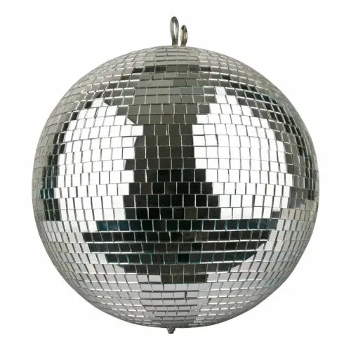 Discobal zilver 30 cm