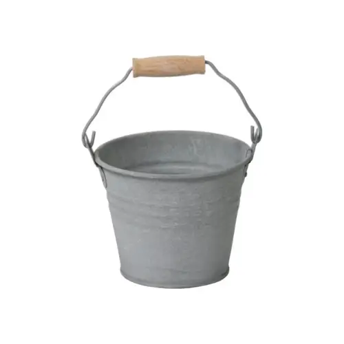 Oude zinken emmertje klein