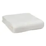 Fleece dekentjes wit (set van 10) - Afbeelding 2