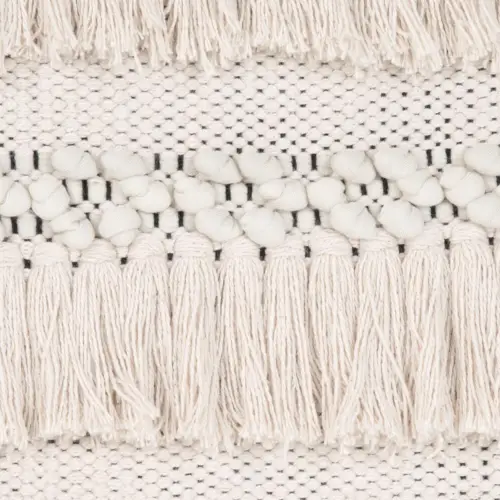 Kussen Macrame Boho Ecru - Afbeelding 2