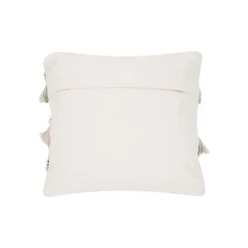 Kussen Macrame Boho Ecru - Afbeelding 3