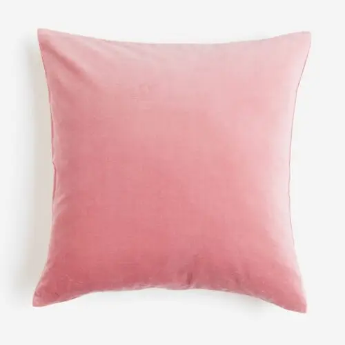 Kussen Fluweel fel roze