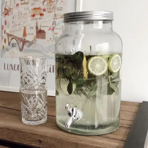 Limonadetap 4L met schroefdeksel