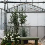 Zitbank Mosgroen Bouclé - Afbeelding 4