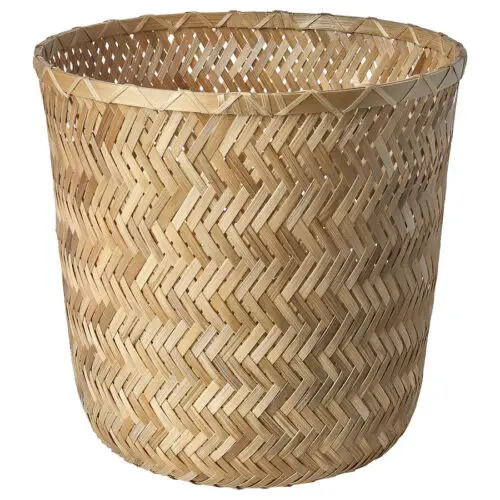 Plantenpot bamboe 24 cm