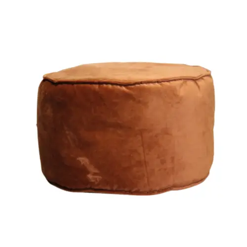 Poef Terracotta Fluweel
