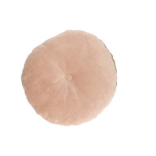 Rond Kussen Licht Roze - Afbeelding 3