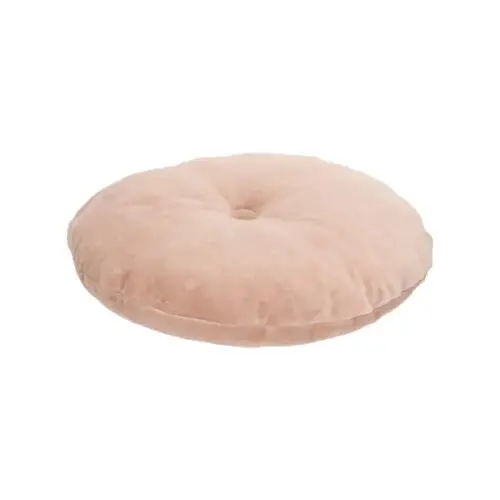 Rond Kussen Licht Roze - Afbeelding 2